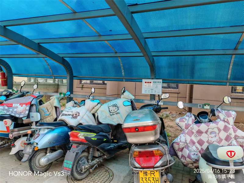 兩輪充電樁安裝實例